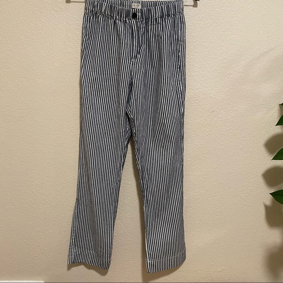 John Galt Grey Size Small Stripe Casual Pants - Picture 2 of 2
